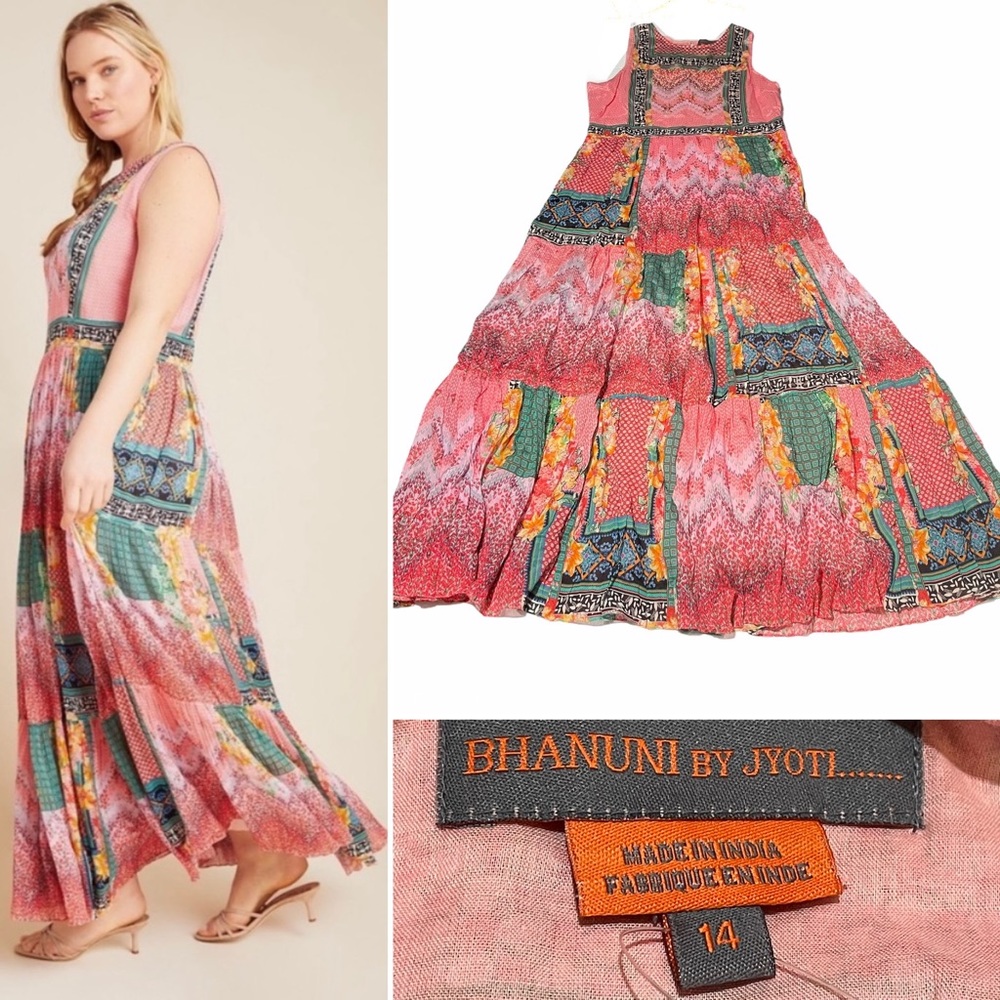 Anthropologie Alessandra Maxi Dress, Sz: 14